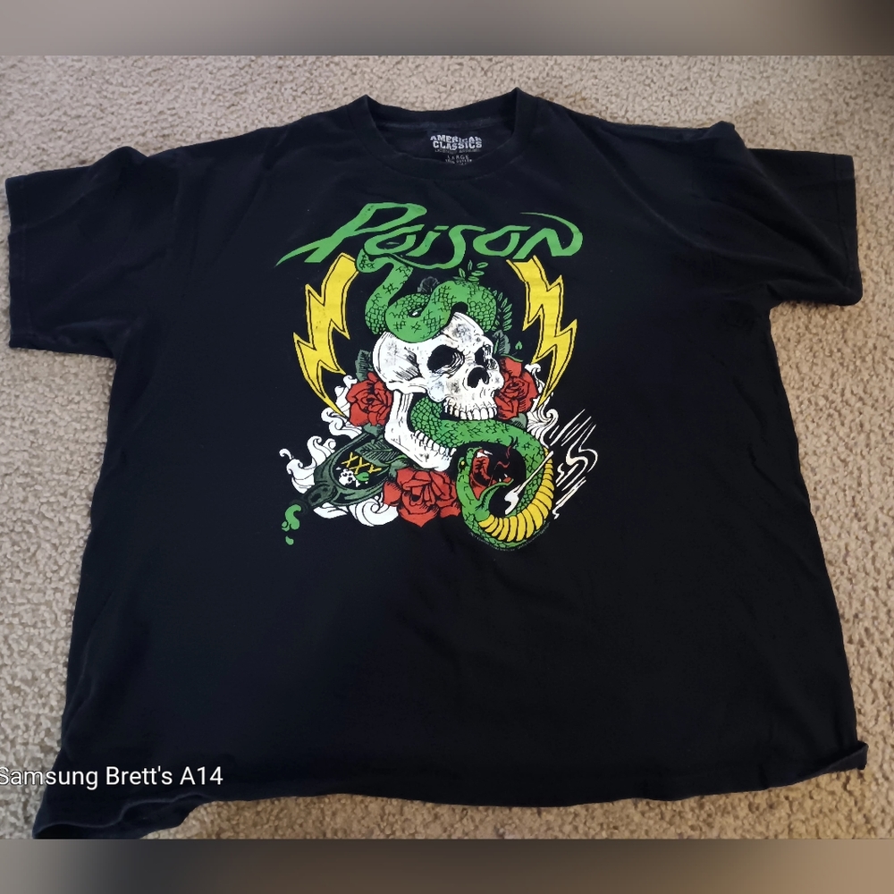 Men Authentic "Poison" t shirt
